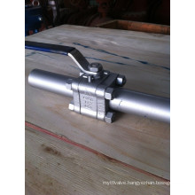 Three-Pieces Forged Ball Valve 800lb Lf2 Dn20